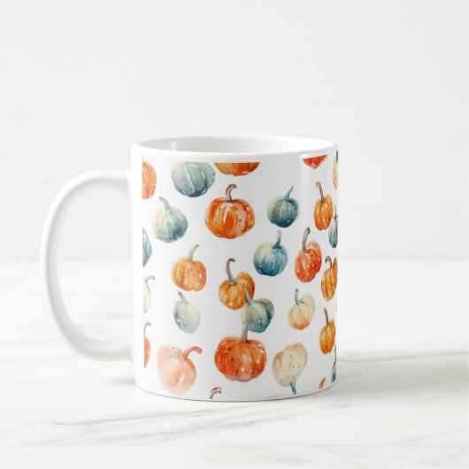 Tasse Herbst: Pumpkins (Links)