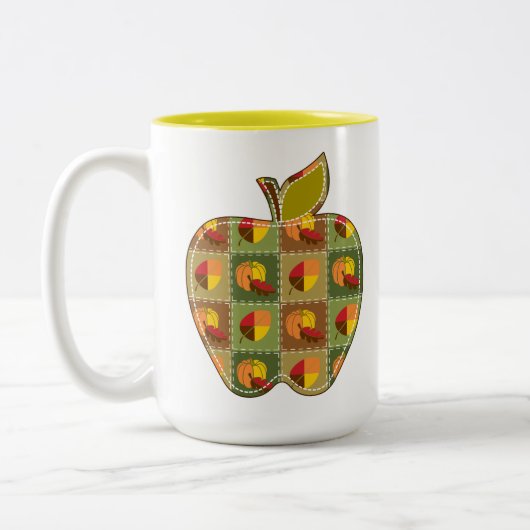 Tasse Herbst-Quilt (Links)