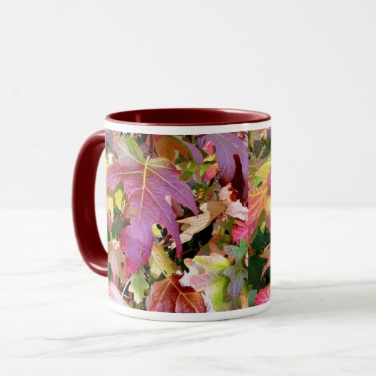 Tasse "Herbstausscheide" (Vorderseite Links)