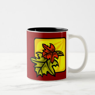 Tasse - Herbstlaub