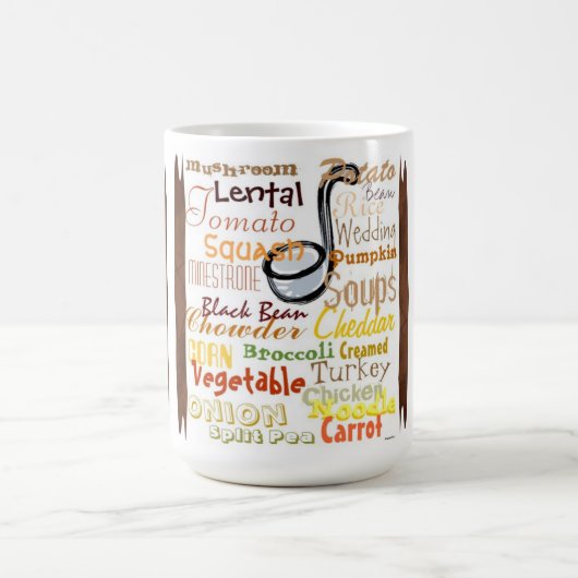 Tasse Herbstsuppe (braun) (Mittel)