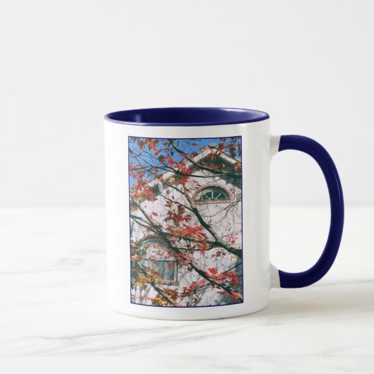 Tasse "Herbstverläufe mit blauem Himmel" (Rechts)