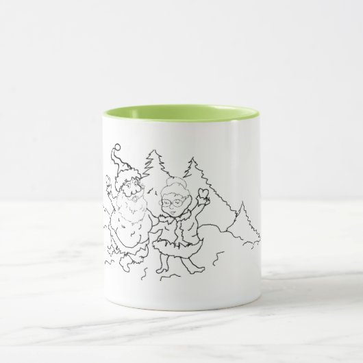 Tasse; Herr & Frau Claus Tasse (Zentrum)