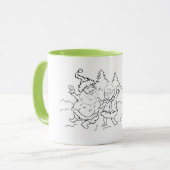 Tasse; Herr & Frau Claus Tasse (Vorderseite Links)