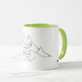 Tasse; Herr & Frau Claus Tasse (VorderseiteRechts)