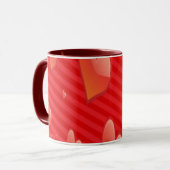 TASSE HERZEN - LIEBE - KÜCHE - KÜCHE (Vorderseite Links)