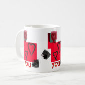 Tasse "Herzlich Willkommen" Print von Nicky Brendo (Vorderseite Links)