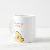 Tasse 'Heute wird ein guter Tag' (Vorderseite Links)