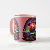 Tasse "Hexenbrauen für Tiny Goblins!" (Vorderseite Links)