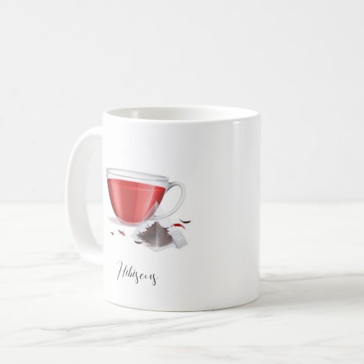 Tasse - Hibisken Tee (Vorderseite Links)