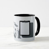 Tasse "Hilfsmittel zur Pflege": Ein herzliches Ges (VorderseiteRechts)