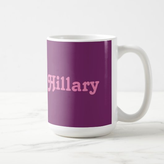 Tasse Hillary (Rechts)