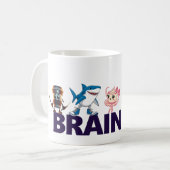 Tasse Hirnrot (Vorderseite Links)