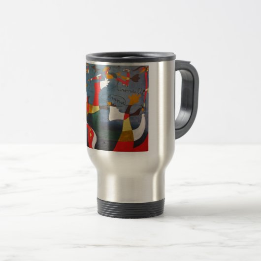 Tasse-Hirondelle Liebe (Joan Miro) (1934) Reisebecher (VorderseiteRechts)