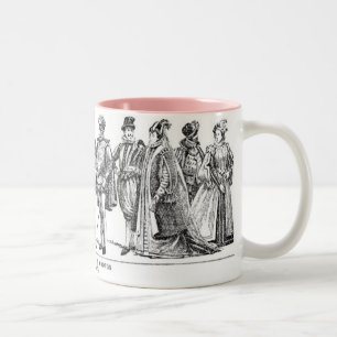 Tasse historischer Kostüme