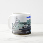Tasse HMS Belfast (Vorderseite Links)