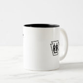 Tasse Hochspannungs-Abteilung Coffe (VorderseiteRechts)