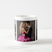 Tasse Hochzeitscouple Fotos Liebe (Mittel)