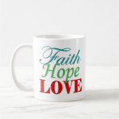 Tasse "Hoffnung und Liebe" (Links)