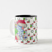 Tasse Holiday Santa (Vorderseite Links)