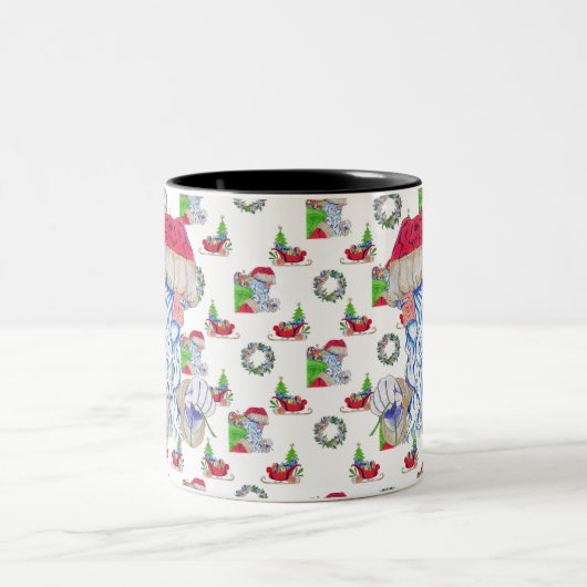 Tasse Holiday Santa (Mittel)