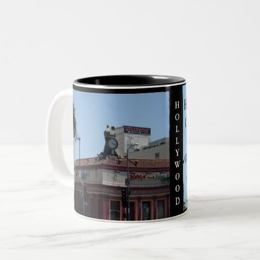 Tasse HOLLYWOOD, KALIFORNIEN (Vorderseite Links)