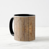 Tasse "Holz" (Vorderseite Links)