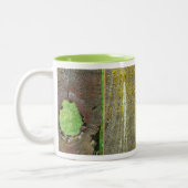 Tasse - Holzzaun mit Moos (Links)