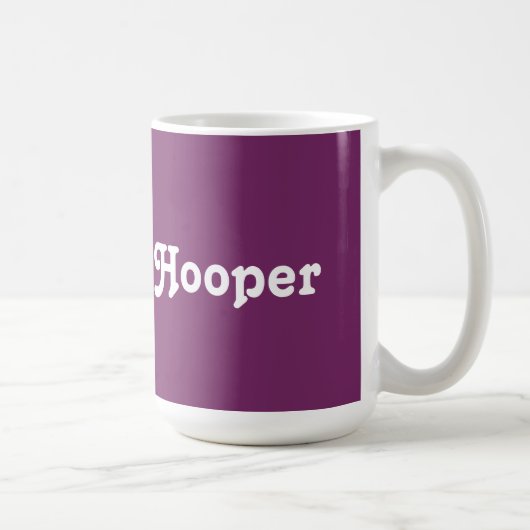Tasse Hooper (Rechts)