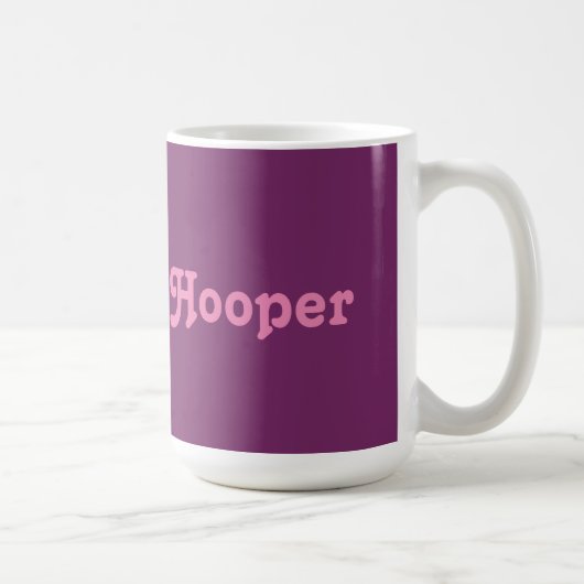 Tasse Hooper (Rechts)