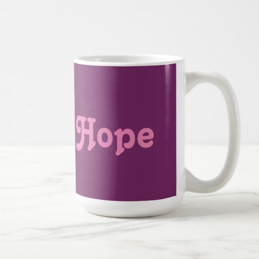 Tasse Hope (Rechts)