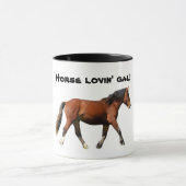 Tasse Horse Lovin' Gal (Zentrum)