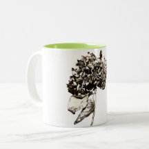 Tasse Hortensie