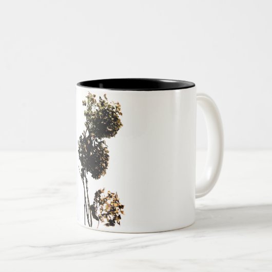 Tasse Hortensie (VorderseiteRechts)