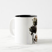 Tasse Hortensie (Vorderseite Links)