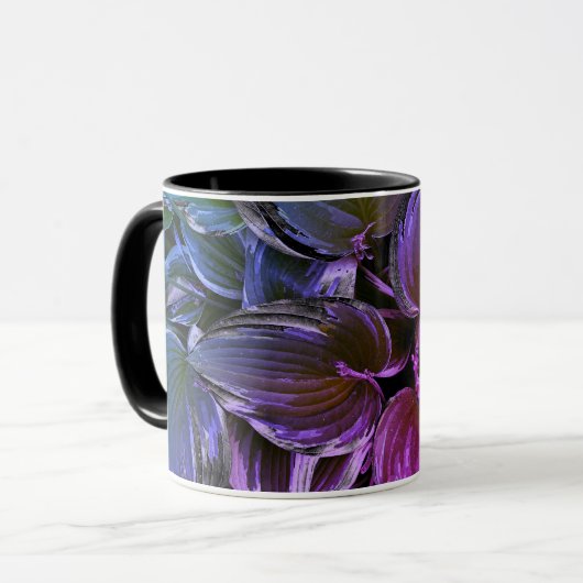 Tasse "Hostas" (Vorderseite Links)
