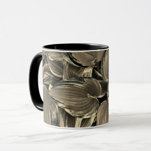 Tasse "Hostas" (Vorderseite Links)