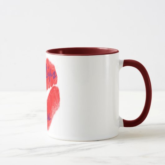 Tasse "Hot Lips Diva I" (Rechts)