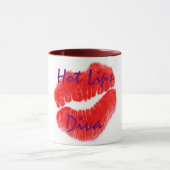 Tasse "Hot Lips Diva I" (Zentrum)