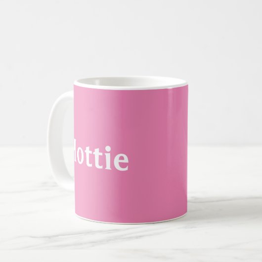 Tasse "Hottie" (Vorderseite Links)