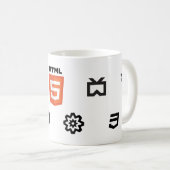 Tasse HTML5 (VorderseiteRechts)