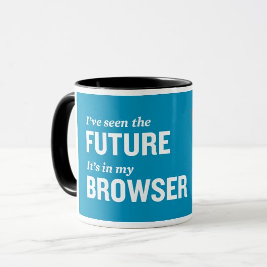 Tasse HTML 5 (Vorderseite Links)