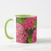 Tasse hübsch Pink Hydrangea Blume Garden (Links)