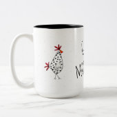 Tasse Hühner morningsgood (Links)