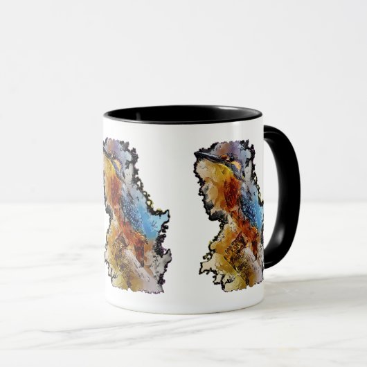 Tasse Humming Bird Gem Bee Emerald Brilliant Topaz (VorderseiteRechts)