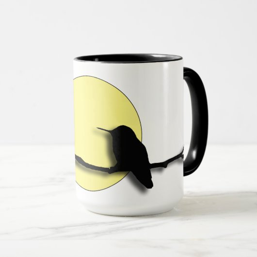 Tasse - Hummingbird gegen Sonne (VorderseiteRechts)