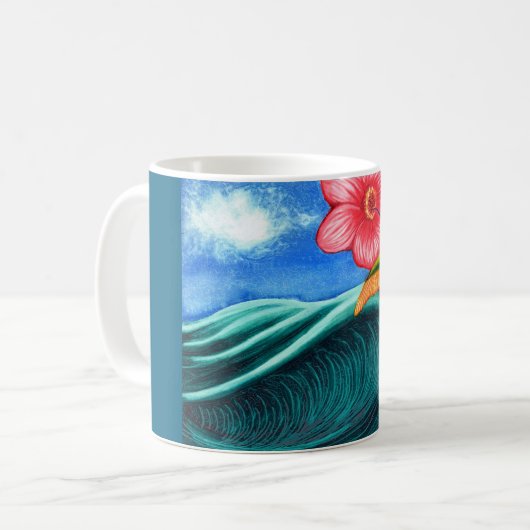 Tasse Hummingvogel (Vorderseite Links)