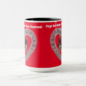 Tasse Hunde sind besser als Diamanten (Zentrum)