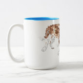 Tasse: Hunde Zweifarbige Tasse (Links)