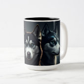 Tasse HUSKY (VorderseiteRechts)